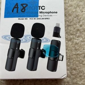 Wireless Microphone Set - Black